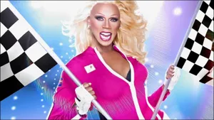 Rupaul's Drag Race Flag Model Wallpaper
