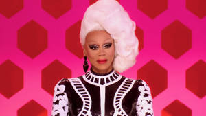 Rupaul's Drag Race Pink Red Background Wallpaper