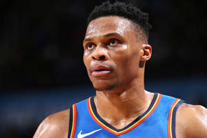 Russell Westbrook Close-up Wallpaper