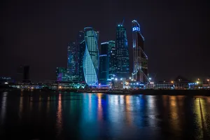 Russia Moscow Evolution Buildings Wallpaper
