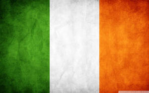 Rustic Irish Flag Wallpaper