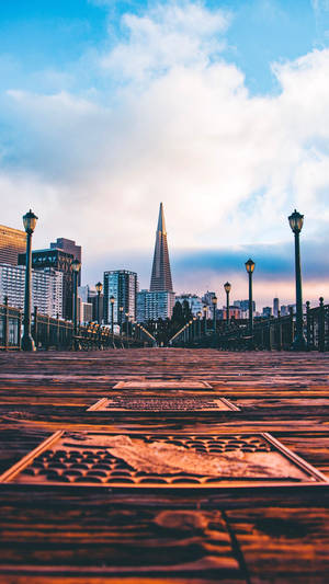 Rustic San Francisco Iphone Wallpaper