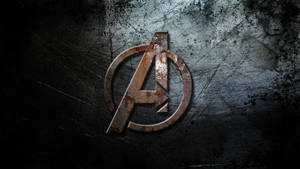 Rusty Avengers Logo Wallpaper