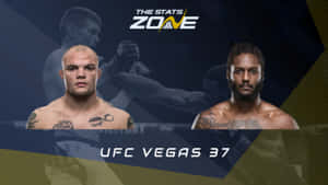 Ryan Spann In Action In The Ring Wallpaper