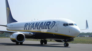 Ryanair Plane Front View Wallpaper