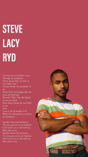 Ryd Steve Lacy Song Poster Wallpaper