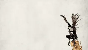 Ryuk On Skeletons Wallpaper