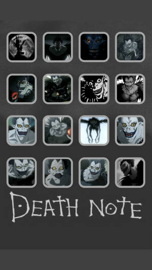 Ryuk Thumbnail Images From Death Note Iphone Wallpaper