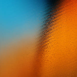S10 Blue Orange Blur Cover Wallpaper