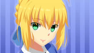 Saber Fate Stay Night Vector Art Wallpaper