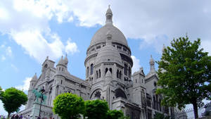 Sacre Coeur Basilica Daytime Wallpaper