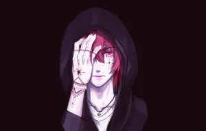 Sad Emo Anime Boy Wallpaper