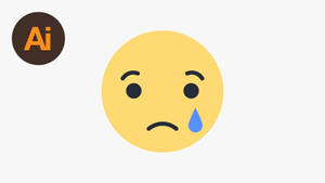 Sad Emoji Crying Ai Wallpaper