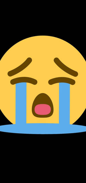 Sad Emoji Crying Wallpaper