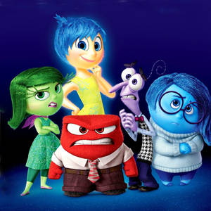 Sadness Inside Out Film Cover Wallpaper