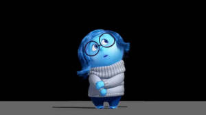 Sadness Inside Out Looking Upwards Wallpaper