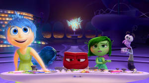 Sadness Inside Out On The Floor Wallpaper