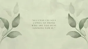 Sage Green Laptop Motivational Quotes Wallpaper