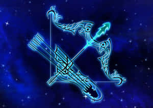 Sagittarius Zodiac Sign Artwork Wallpaper