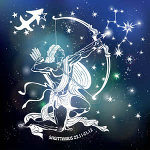 Sagittarius Zodiac Sign Artwork Wallpaper