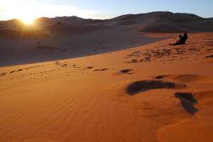 Sahara Desert Landscape Wallpaper