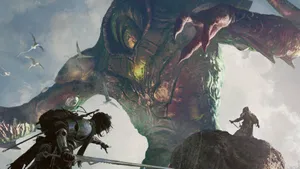 Sahdow Of Colossus Epic Battle Wallpaper