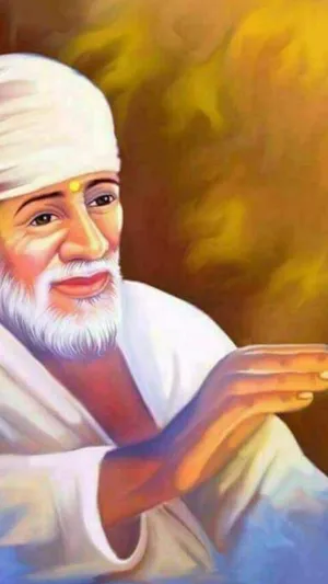 Sai Baba Hd Extending Hand Wallpaper