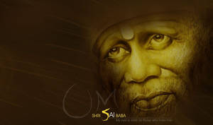 Sai Baba Tribute Art 4k Wallpaper
