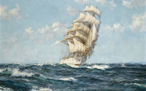 Sailing Against Strong Winds Wallpaper