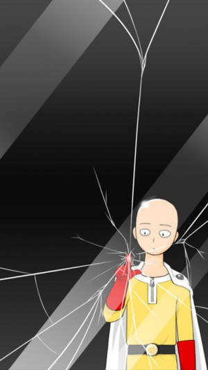 Saitama Redmi Note 9 Punch Hole Wallpaper