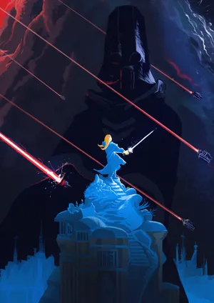 Saku Of Star Wars Visions Wallpaper