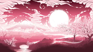 Sakura Dreamscape Artwork Wallpaper