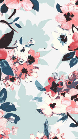 Sakura Floral Iphone Wallpaper