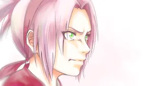 Sakura Haruno Angry Face Wallpaper