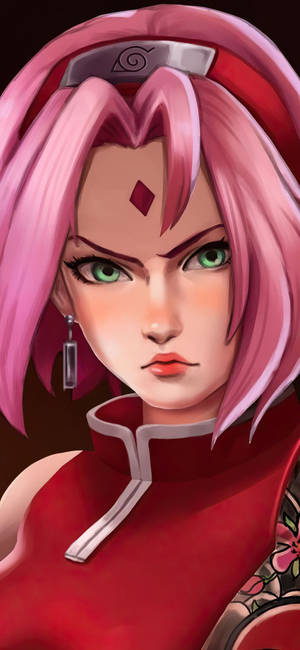 Sakura Haruno Vector Image Wallpaper