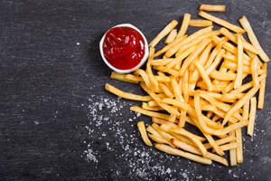 Salted French Fries Wallpaper