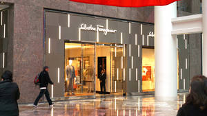 Salvatore Ferragamo Men Store Wallpaper