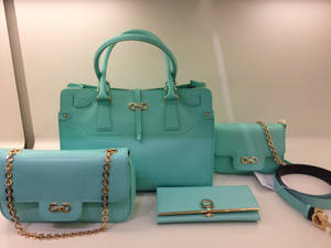 Salvatore Ferragamo Turquoise Bag Set Wallpaper