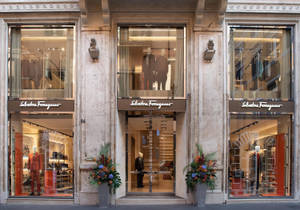 Salvatore Ferragamo Window Store Wallpaper