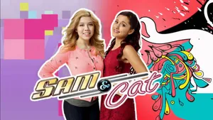 Sam And Cat Colorful Poster Wallpaper