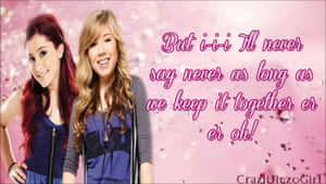 Sam And Cat Explore Together Wallpaper