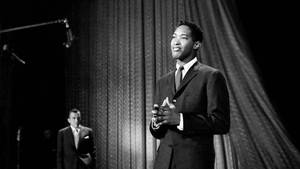 Sam Cooke Singing Performance Wallpaper