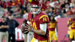 Sam Darnold Best Quarterback Footballer Wallpaper