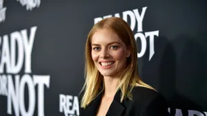 Samara Weaving: Hollywood's Rising Star Wallpaper