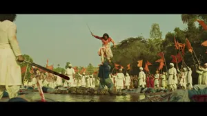 Sambhaji Maharaj Attacking Wallpaper