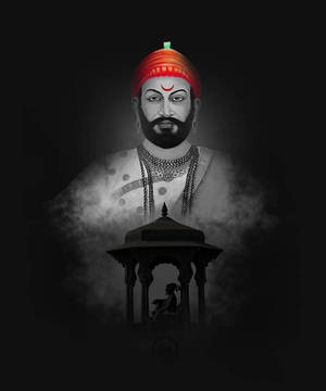 Sambhaji Maharaj Overlooking Gazebo Wallpaper