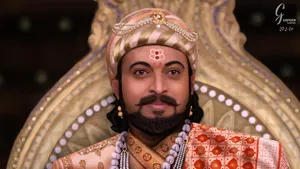 Sambhaji Maharaj Render Wallpaper