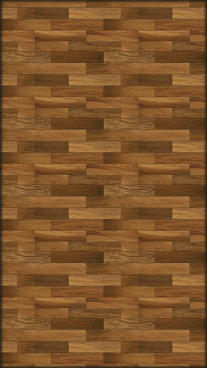 Samsung A51 Wooden Floor Panels Wallpaper