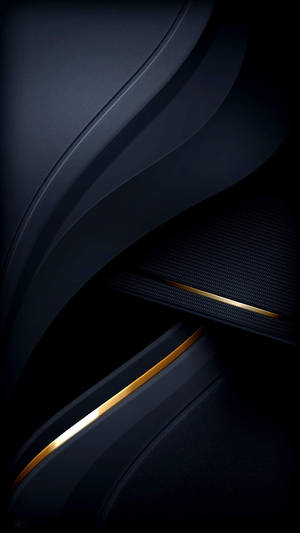 Samsung Black And Gold Classy Wallpaper