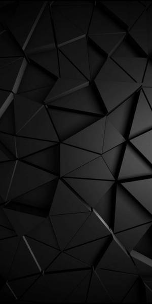 Samsung Black Geometric Shapes Wallpaper